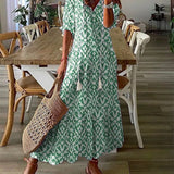 Luna | Midi obleka v boho slogu brez truda