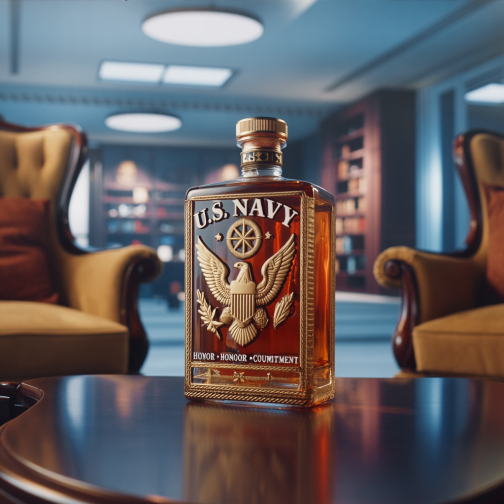 Whisky v steklenici - Omejena izdaja Ameriške mornarice