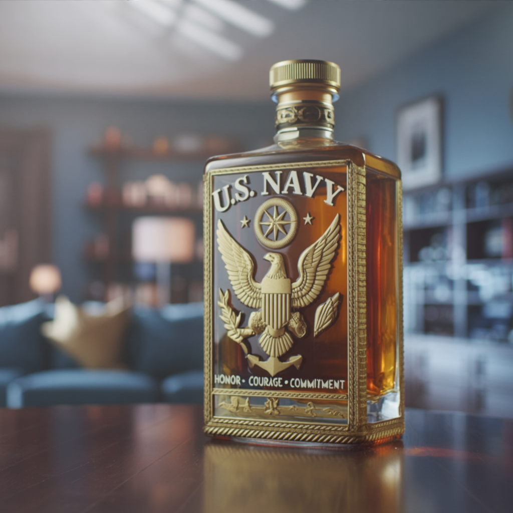 Whisky v steklenici - Omejena izdaja Ameriške mornarice