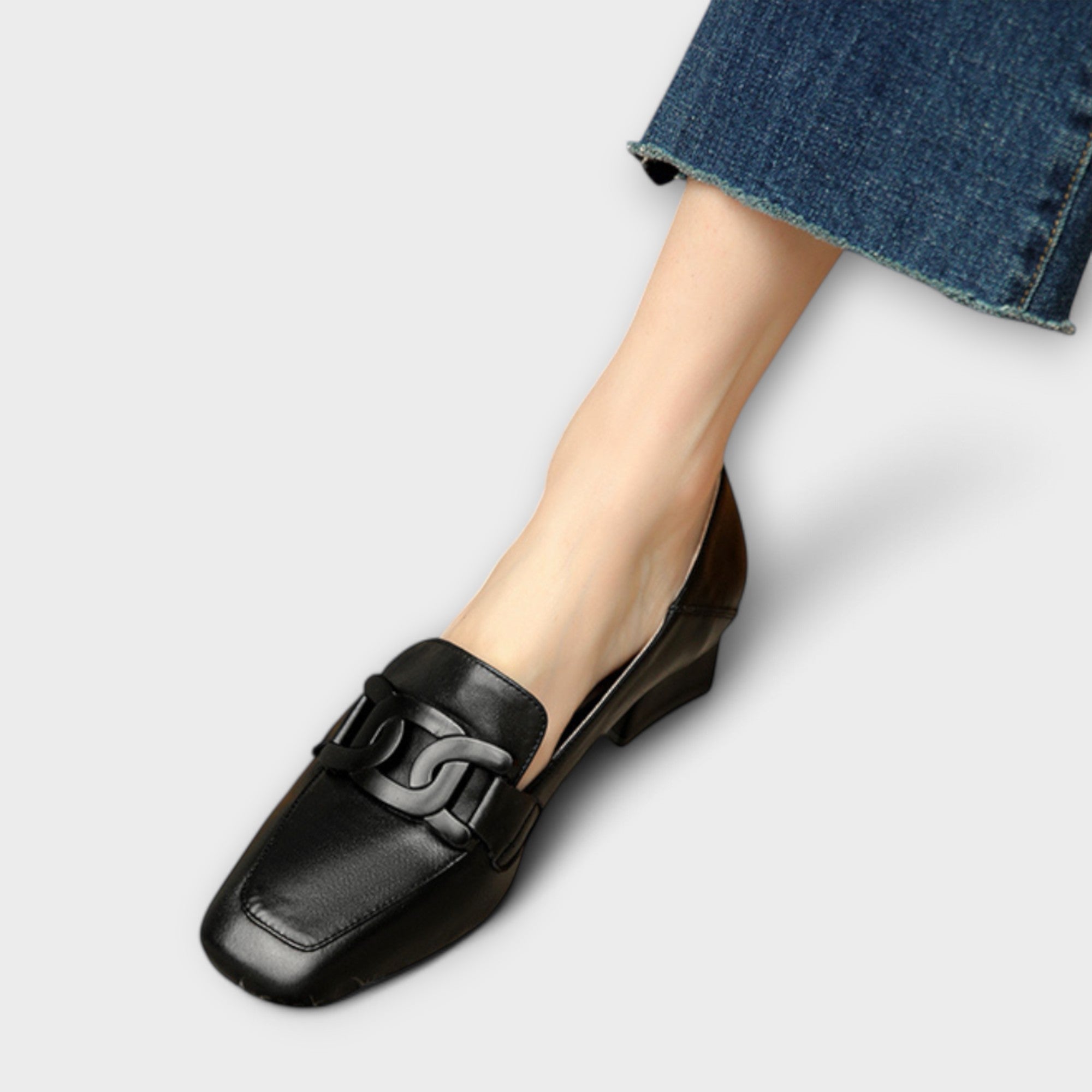 Monika – Elegantne ženske mokasine na peto