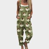 Udobne Natisnjene Pantalone