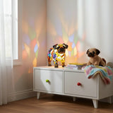 Mops - Lampa ve Vitrajovém Stylu