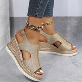 Maeve – Sproščene Wedge Sandale