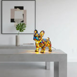 Franco Bulldog - Vitražna Lampa