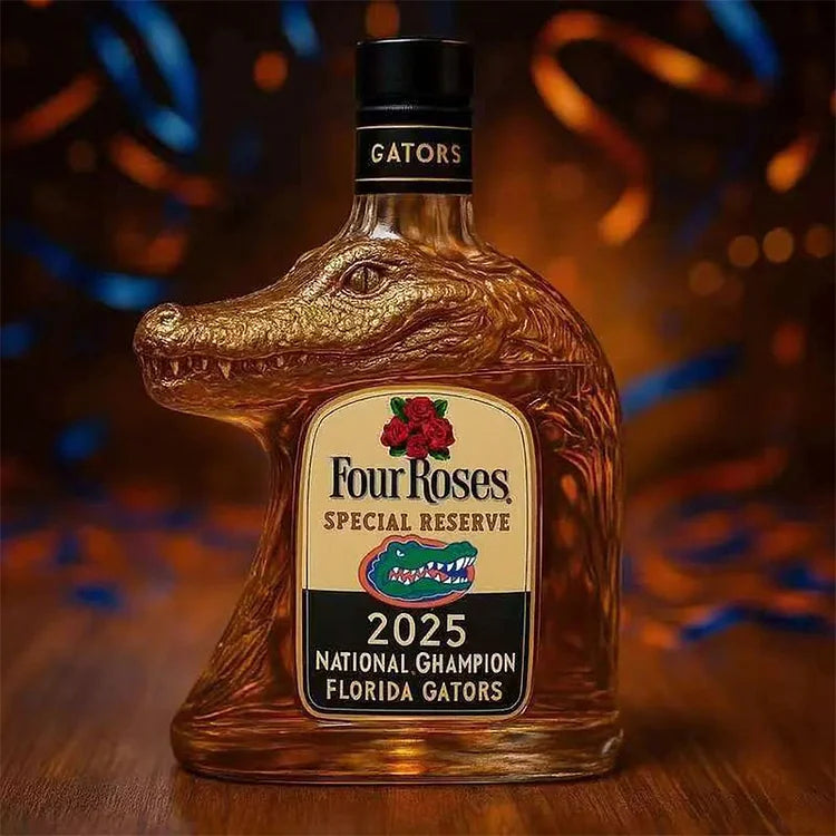 Krokodilna karafa za whiskey