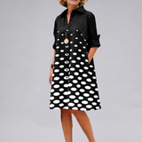 Daniela™ Polka Midi Obleka