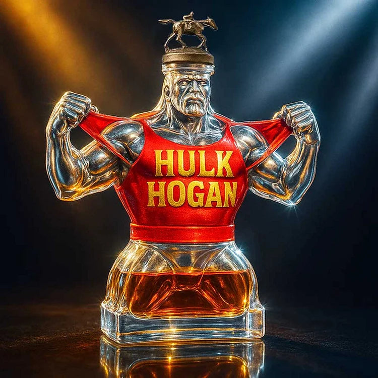 1953-2025 Hulk Hogan Commemorative Whiskey Bottle