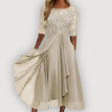 Nina | Eleganten chiffon oblek