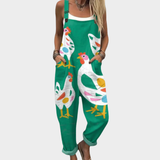 Udobne Natisnjene Pantalone