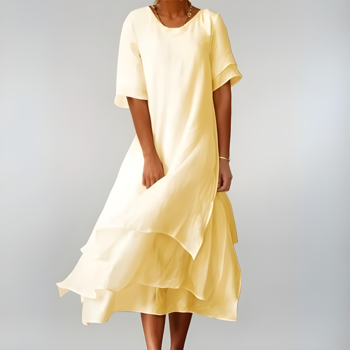 AGNÈS | DOLGA, LAHKA IN ELEGANTNA OBLEKA