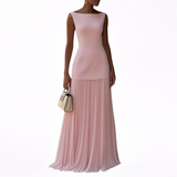 Celeste | Maxi plisirana obleka