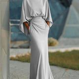 Clara | Elegantna obleka z V-izrezom in brez rokavov