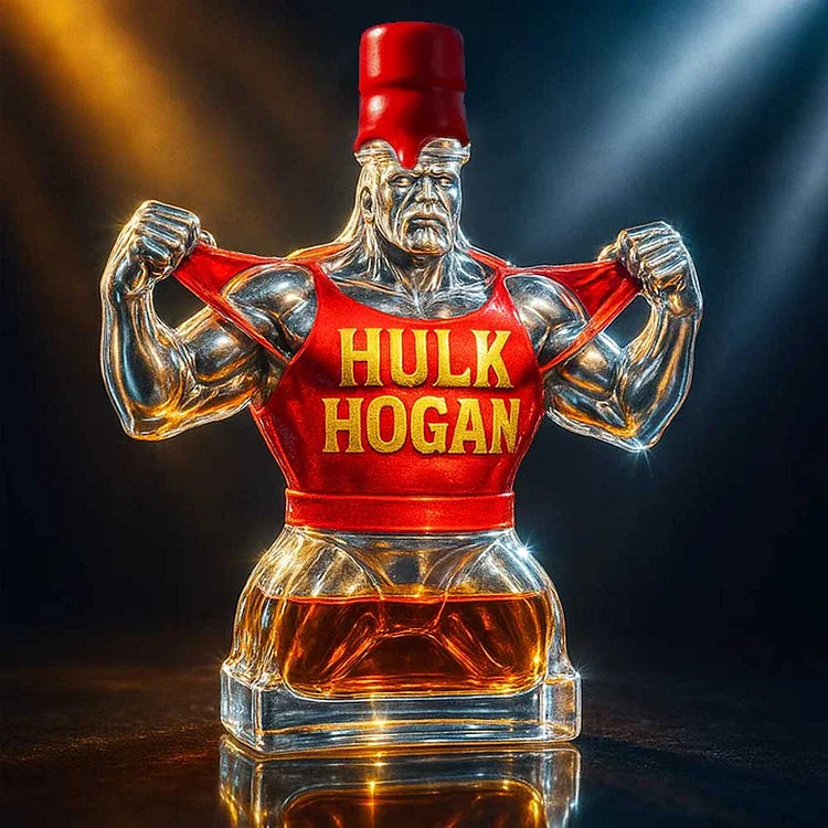 1953-2025 Hulk Hogan Commemorative Whiskey Bottle