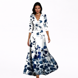 Emilia | Maxi Elegantna Cvetlična Oblačila