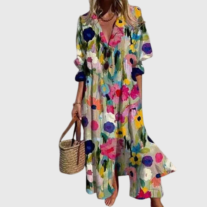 Zariah | Elegantna Maxi Boho Obleka