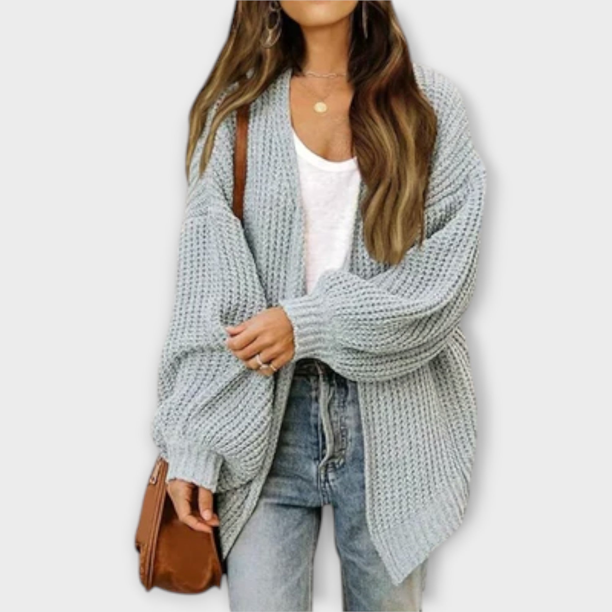 Leppa - Ležeren pleten cardigan