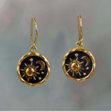 Boho uhani Sonce in Luna