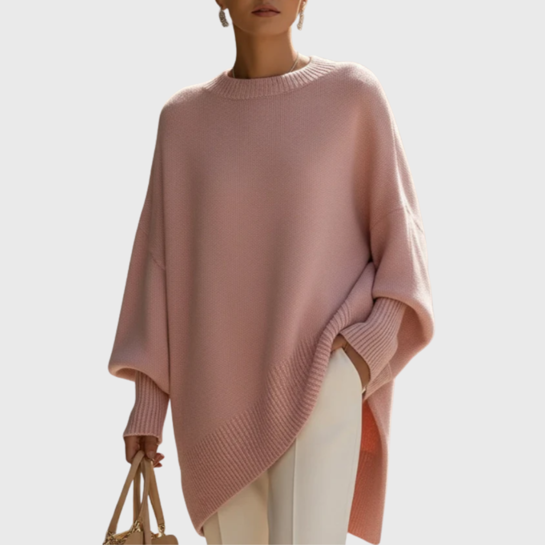Livia | Oversize-Poncho-Pulover