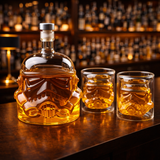Whisky Steklenica - Set Steklenice in Kozarcev