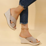 Carla – Sproščene Wedge Sandale