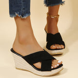 Carla – Sproščene Wedge Sandale