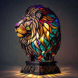 Lev - Lampa s Vitrážovým Designem