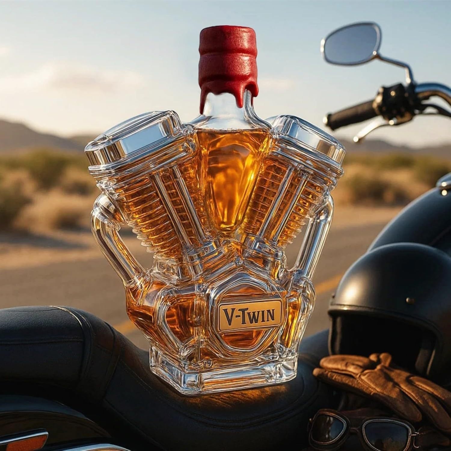Karafa V-Twin Motorcycle Engine