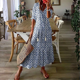 Luna | Midi obleka v boho slogu brez truda