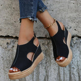 Maeve – Sproščene Wedge Sandale