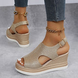 Maeve – Sproščene Wedge Sandale