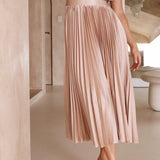 Isla | Elegantna plise obleka