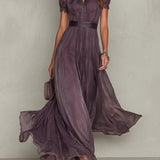 Jasna | Vintage Eleganten Maxi Obleka