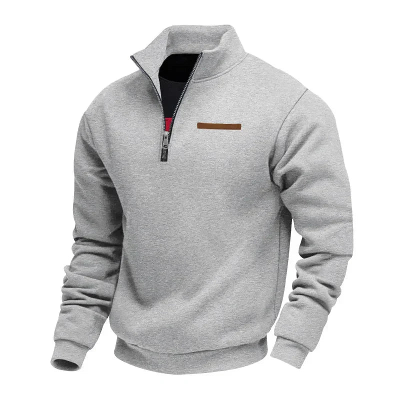 VAN LOREN MODE - Casual flis pulover za moške