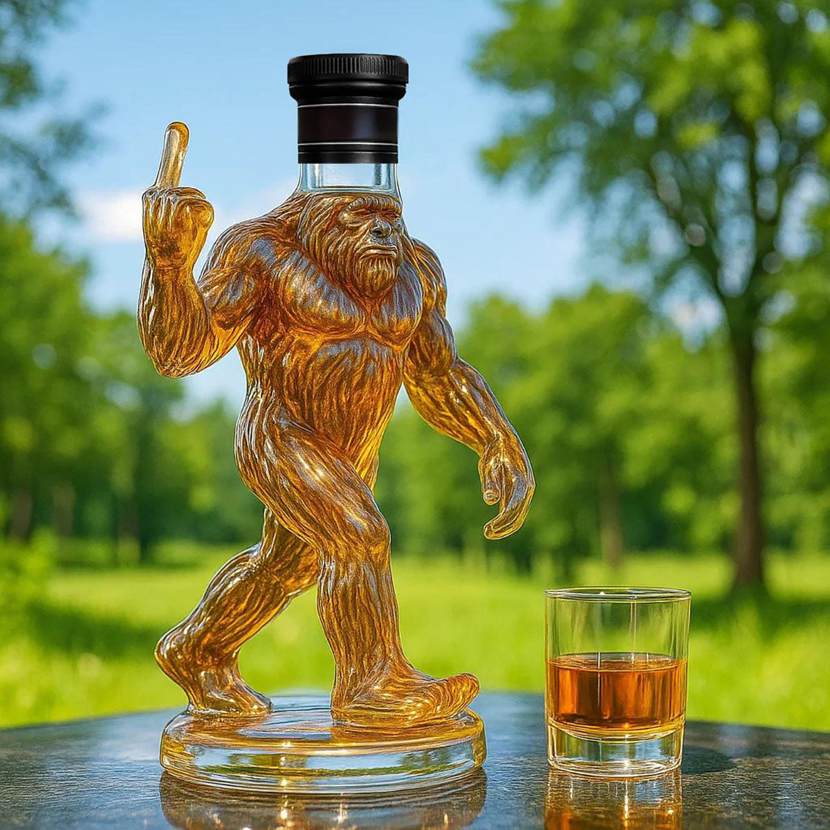 Bigfoot | Humoristična steklenica viskija Bigfoot