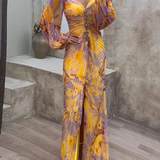 Maria Chic obleka z V-izrezom