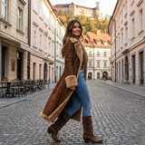 Claire | Dolg eleganten zimski plašč