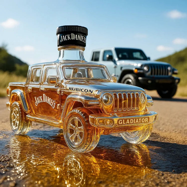 Jeep Gladiator Rubicon Whisky Bottle