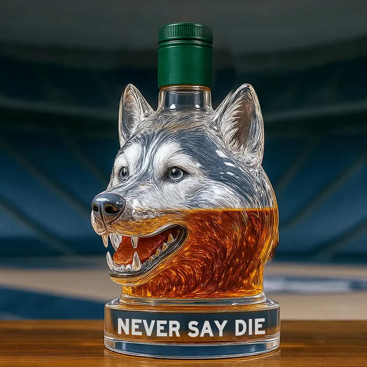 Husky Whiskey Bottle
