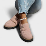 Lora™ | Casual mokasini s krožno konico