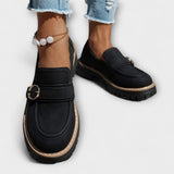 Lora™ | Casual mokasini s krožno konico