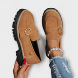 Lora™ | Casual mokasini s krožno konico