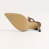 Amélie | Kontrastni slingback petelini