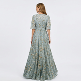 Hazel | Elegantna obleka z V‑izrezom