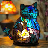 Luna - Vitražová Lampa