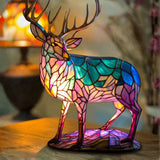 Plážová lampa s motivem jelena