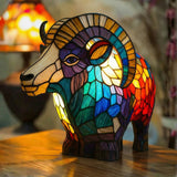 Beran - Lampa s vitrážovým designem