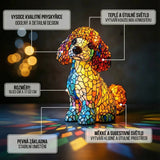 Bára - Lampa s Vitražovými Motivy