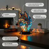 Akéla - Vitražová Lampa