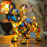 Franco Bulldog - Vitražna Lampa