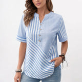 Marija | Mehka črtasta bluza
